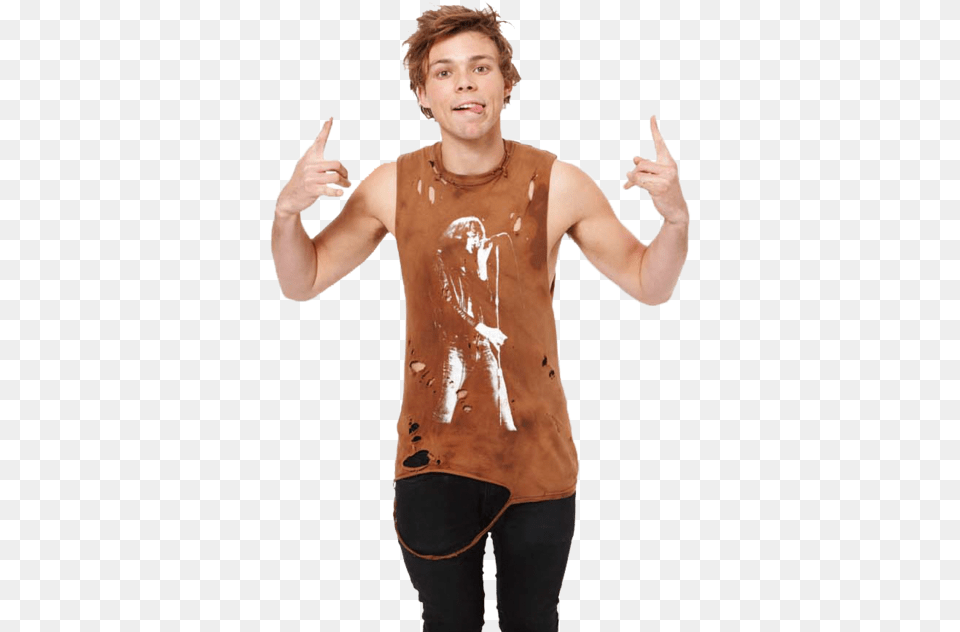 5sos And Ashton Irwin 5 Seconds Of Summer, Body Part, T-shirt, Person, Hand Png Image