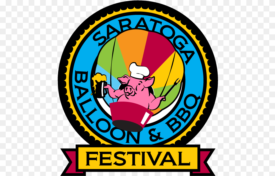 5th Annual Saratoga Balloon Amp Bbq Festival, Logo, Advertisement, Baby, Person Free Png