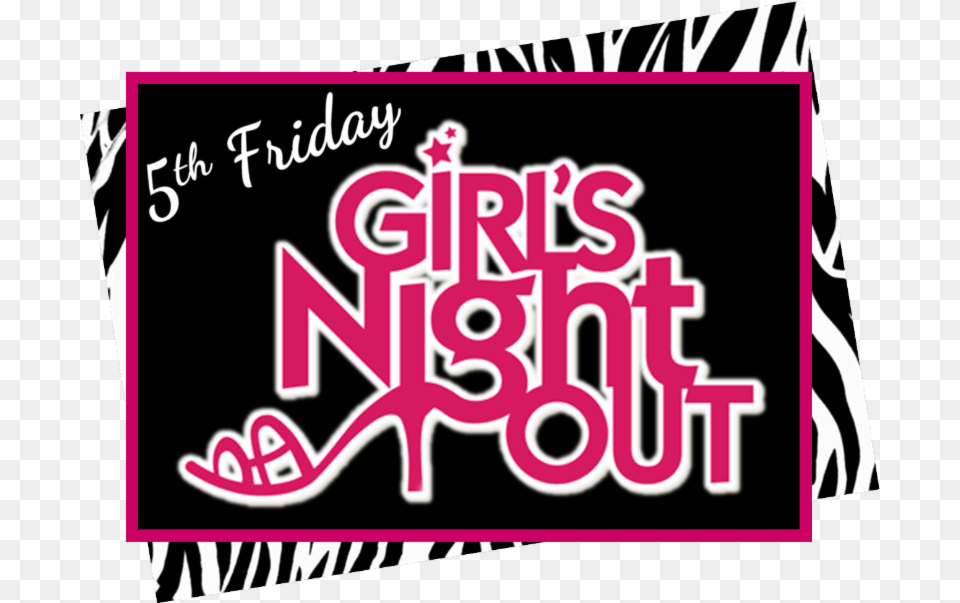 5th Friday Ladies Night Out Mall At Rockingham Park, Sticker, Book, Publication, Text Free Png