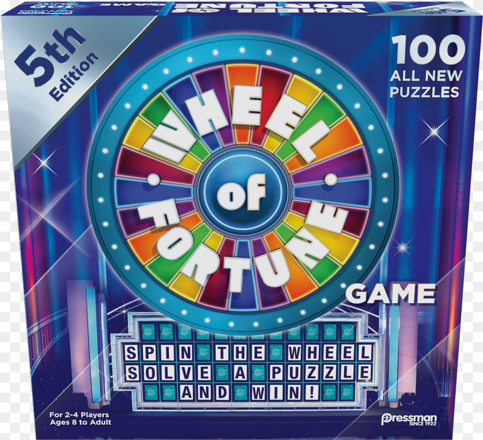 5th Wheel Of Fortune Game, Scoreboard Png