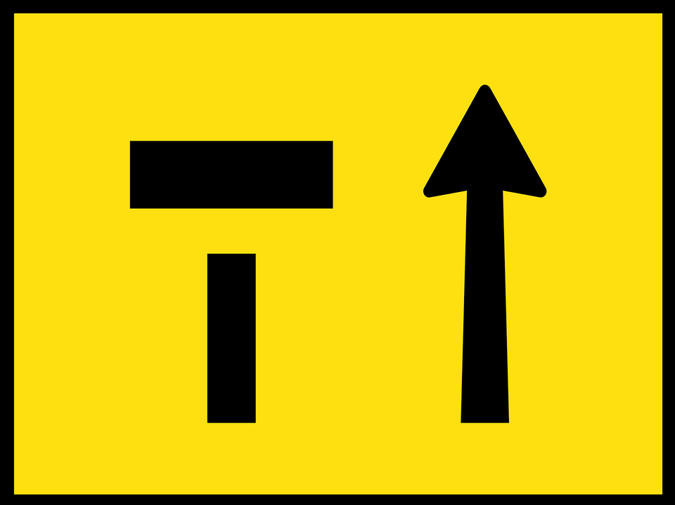 6 1 Lane Status Clipart, Sign, Symbol, Road Sign Png