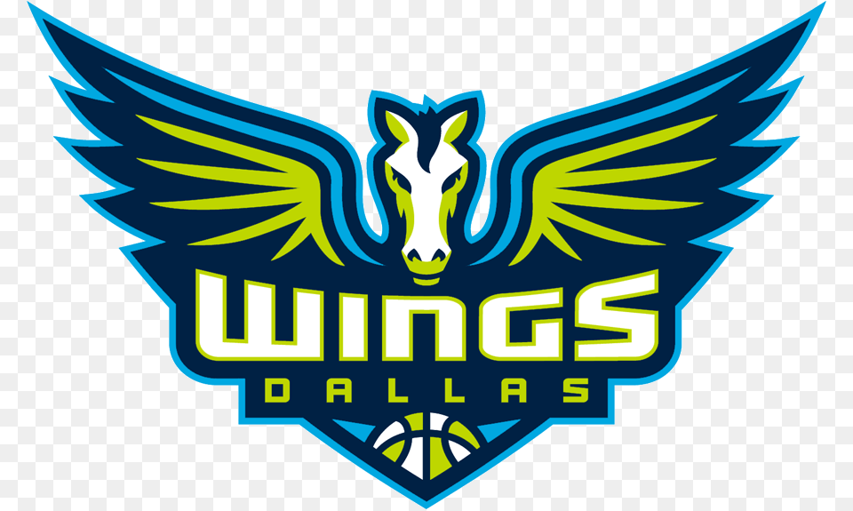 6 2017 Dallas Wings Logo, Emblem, Symbol, Animal, Fish Png Image