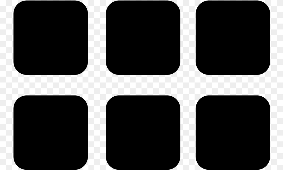 6 Illustration Board 6 Squares, Gray Free Png Download