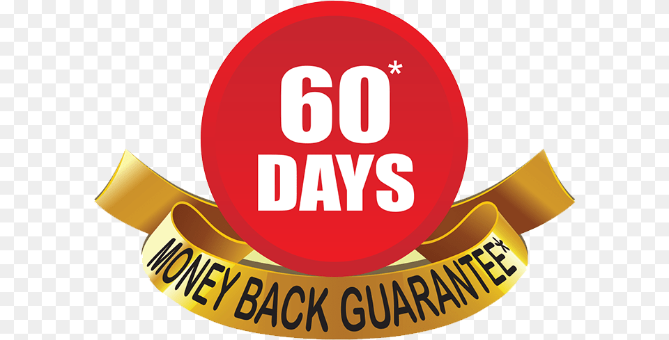 60 Day Money Back Guarantee Circle, Logo, Badge, Symbol, Food Png
