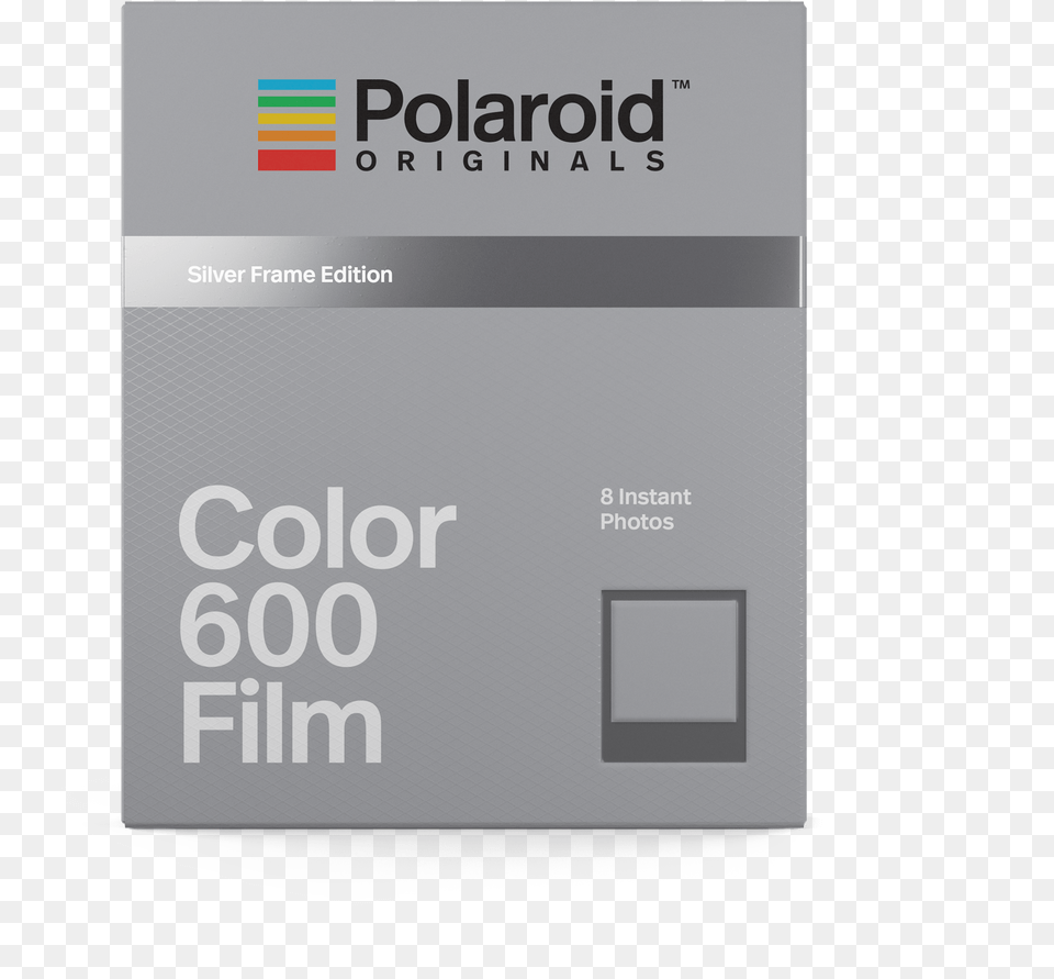 600 Silver Frames Front Polaroid Originals Film, Text, Credit Card Png