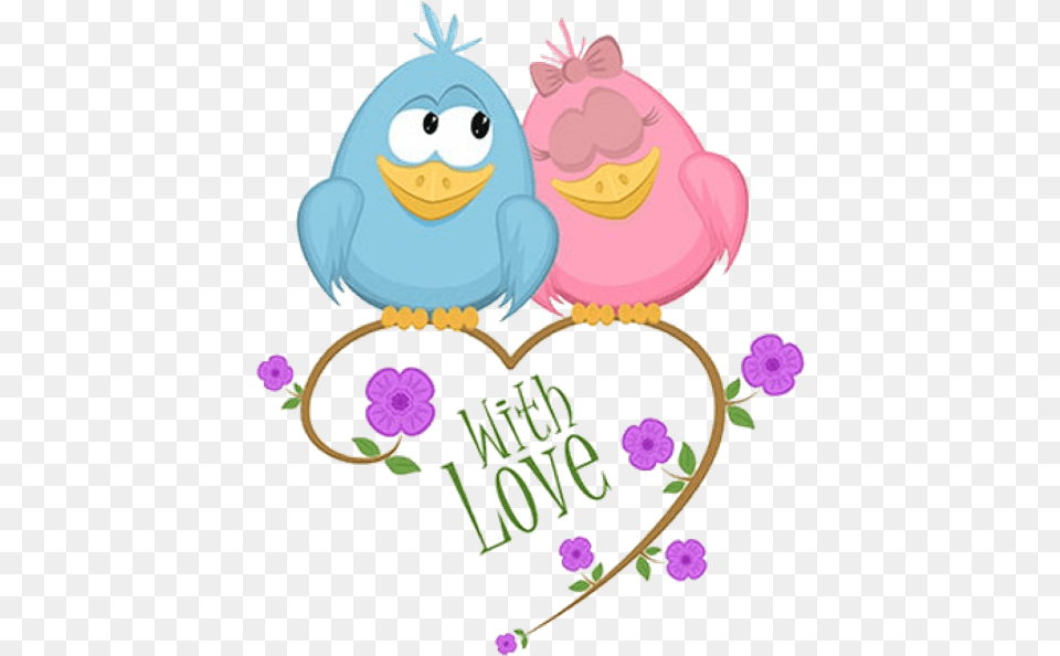 Cartoon Birds Love Birds Clipart, Pattern, Purple Free Transparent Png