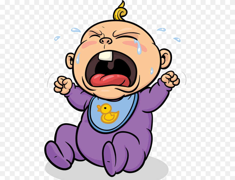 Baby Crying Cartoon Love And Baby Crying Cartoon Gif, Person, Face, Head Free Png