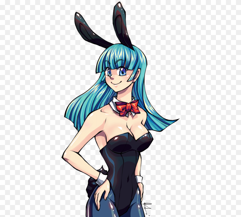 600x875 Bulma Bunny By Shikami D3fjufx Bulma, Adult, Publication, Person, Woman Free Png