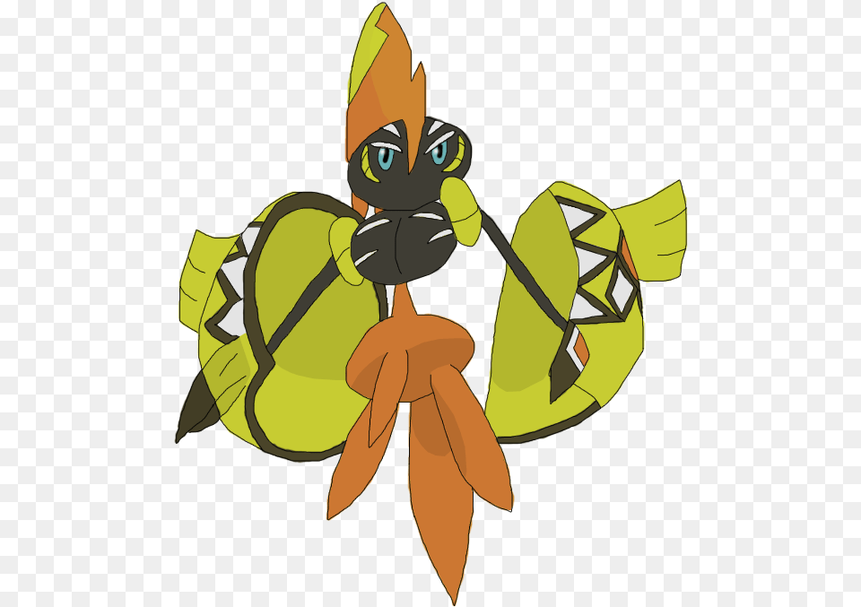 603x726 Tapu Koko By Flurmimon Da8but7 Tapu Koko Top Kek, Animal, Bee, Insect, Invertebrate Png Image