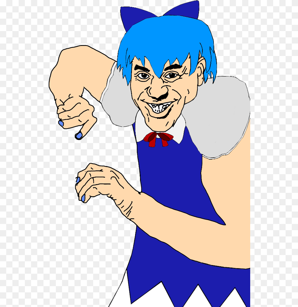 Cirno, Person, Baby, Body Part, Hand Free Png Download