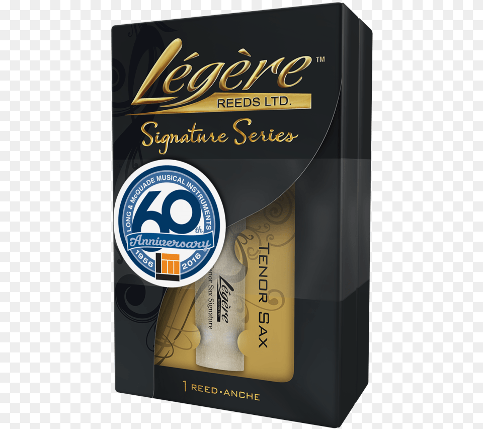 60th Anniversary Signature Series Tenor Sax Reeds Cosmetics, Bottle Free Png Download