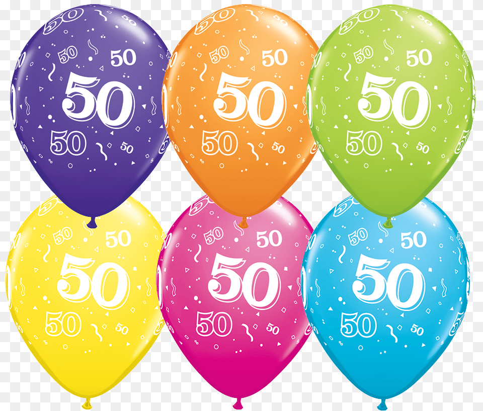60th Birthday Latex Balloons 90th Birthday Balloons 21st Birthday Latex Balloons, Balloon Free Png Download