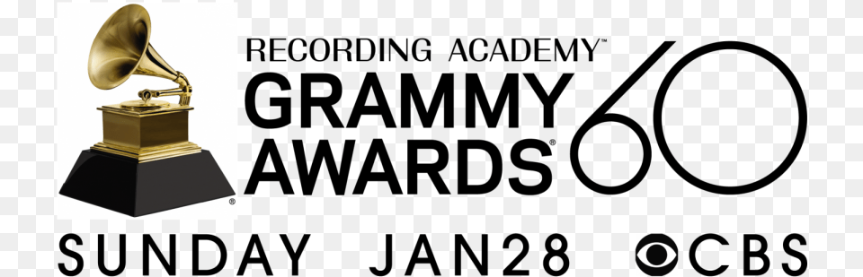 60th Grammy Awards, Trophy Free Transparent Png