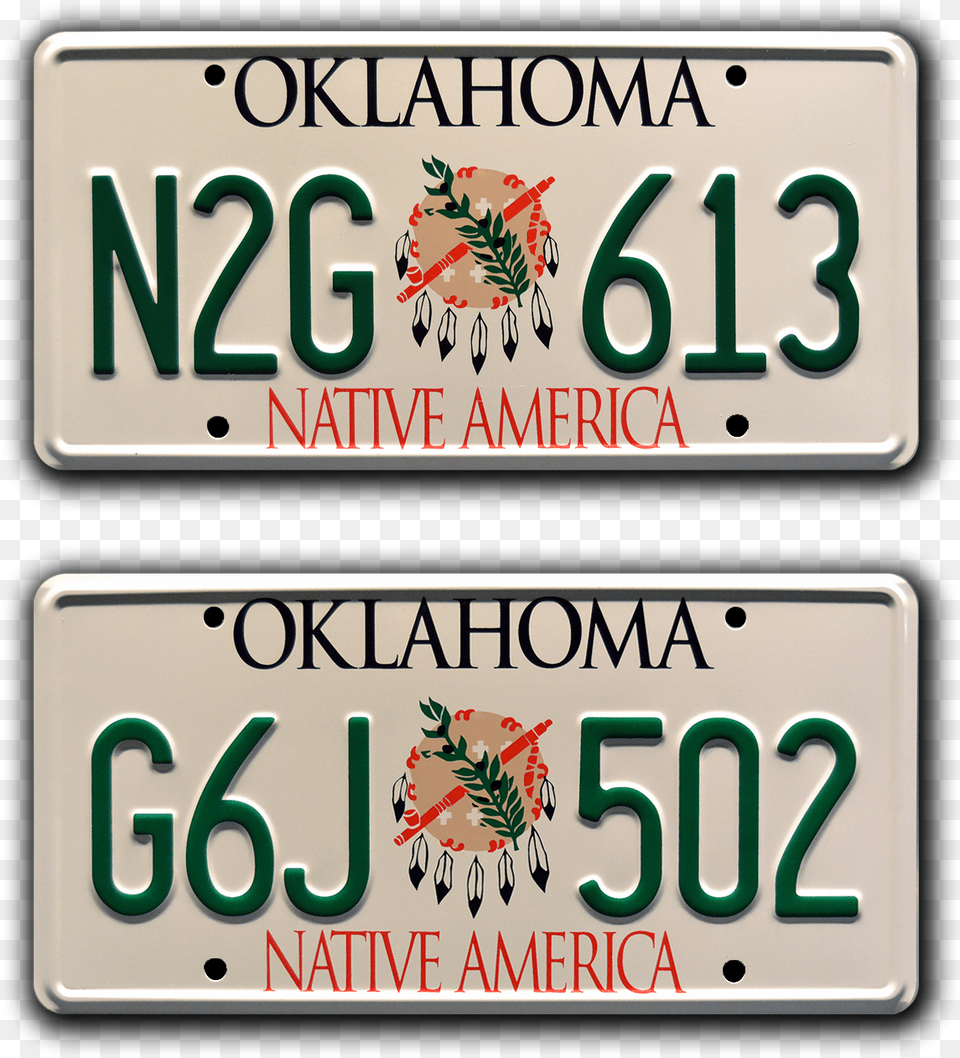 613 G6j 502 Oklahoma License Plates, License Plate, Transportation, Vehicle Free Png
