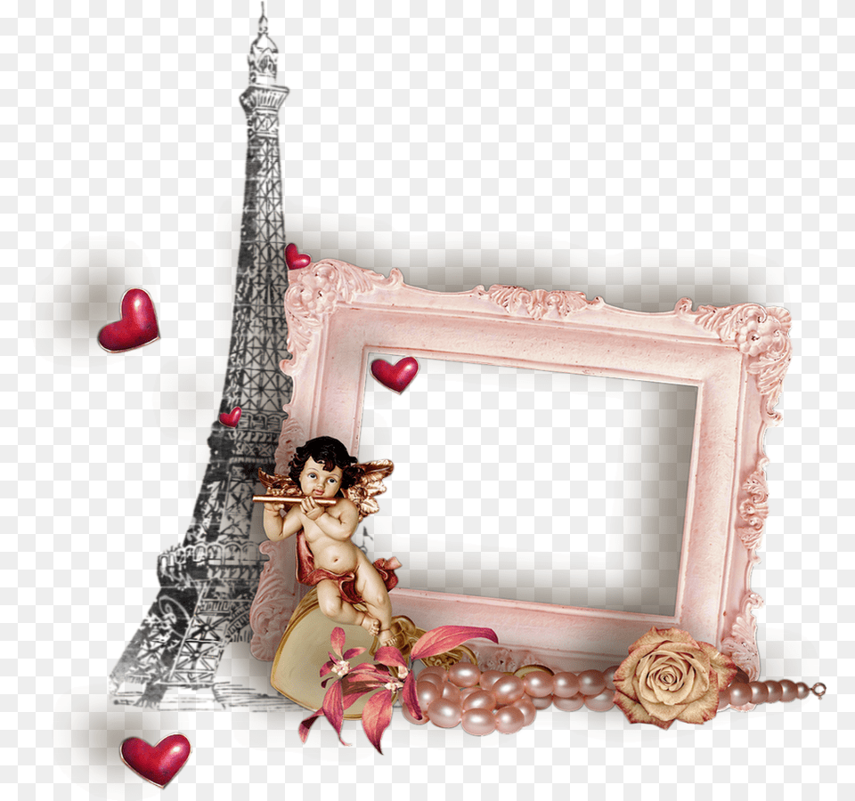 Valentines Day Frame, Baby, Person, Flower, Plant Free Transparent Png
