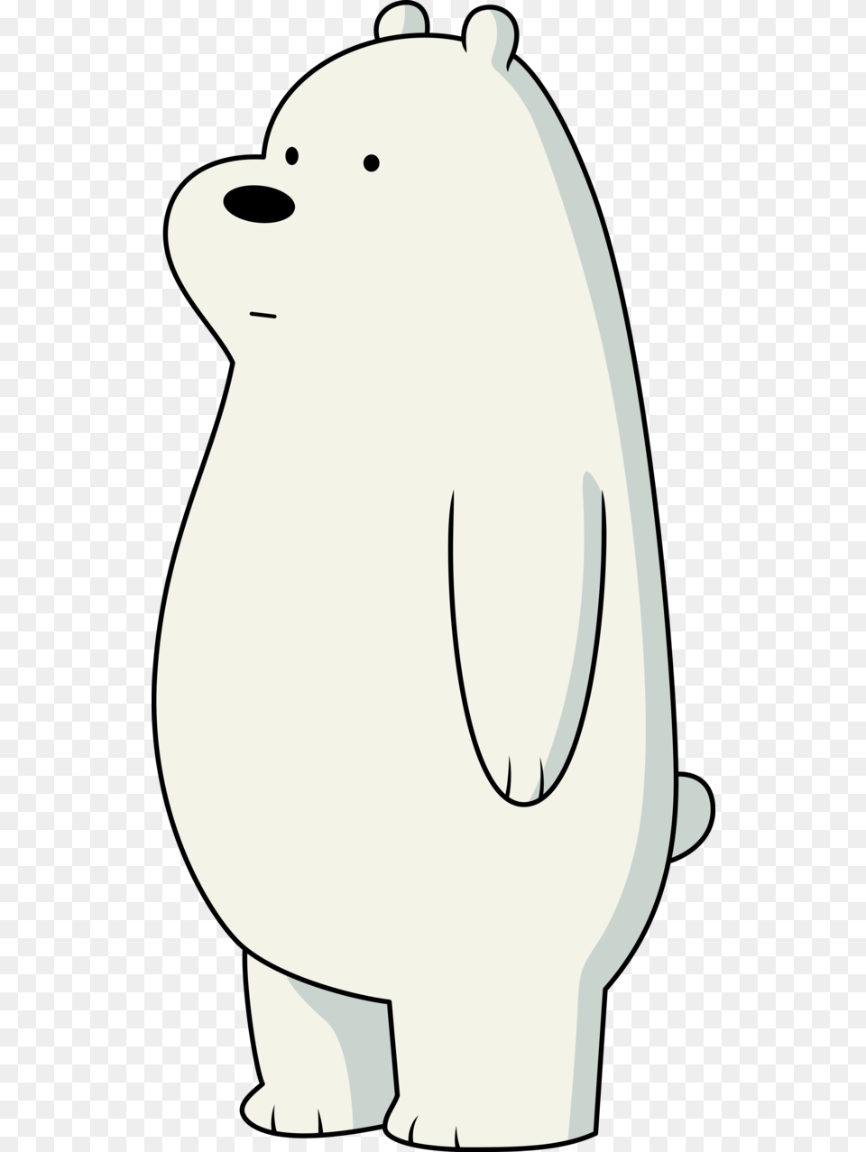 625x1277 Ice Bear We Bare Bears S01e07 By Djdavid98 D9kgsiy We Bear Bears Polar Bear, Animal, Fish, Sea Life, Shark Free Transparent Png