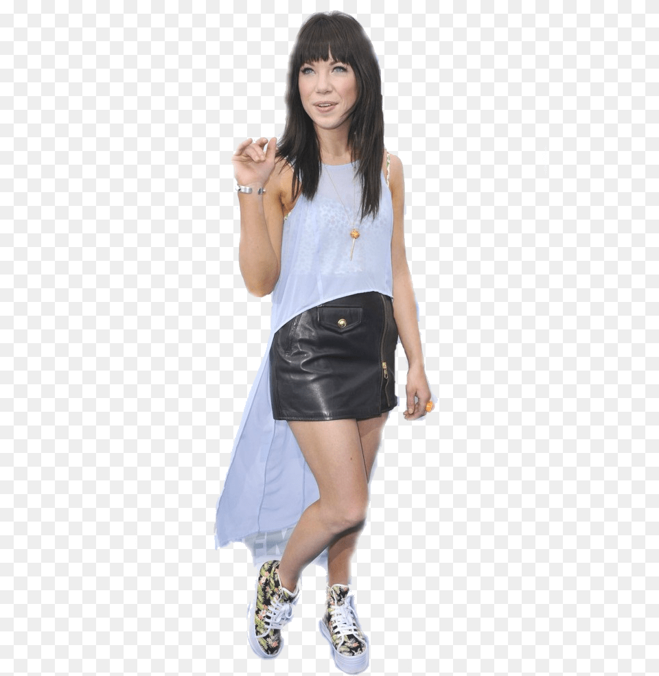 Carly Rae Jepsen, Clothing, Skirt, Shoe, Person Free Transparent Png