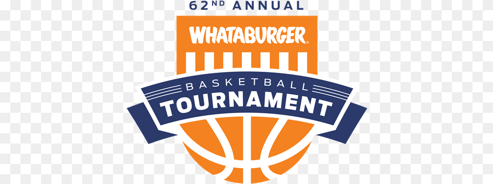 62nd Annual Whataburger Basketball Vertical, Logo, Advertisement, Poster, Badge Png