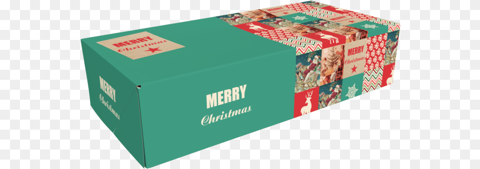Christmas Box, Cardboard, Carton Png