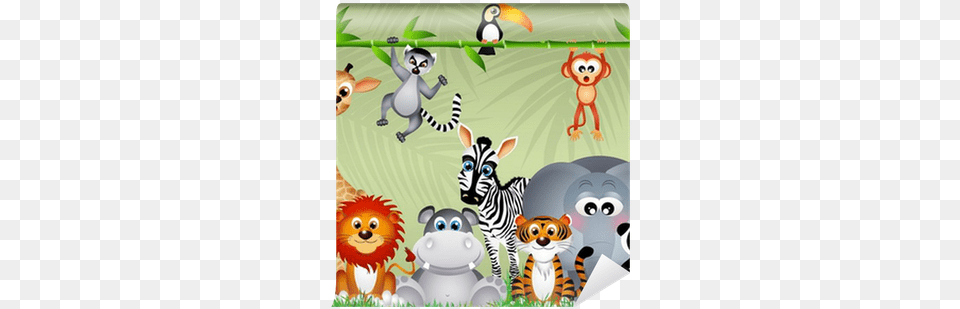 Jungle Animals, Animal, Mammal, Wildlife, Zebra Free Png Download