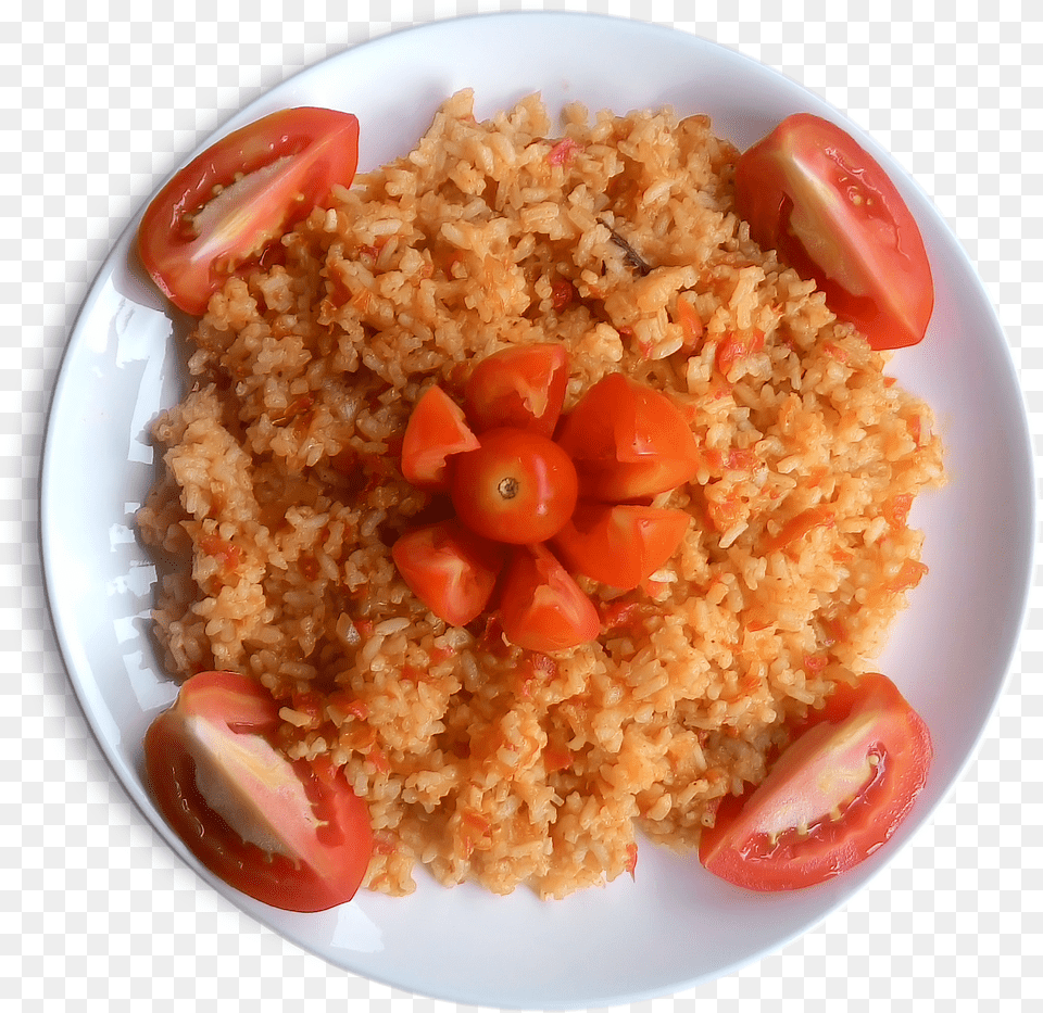 64 Tomato Rice Tomato Rice Images Tomato Rice, Food, Food Presentation, Plate, Produce Png Image