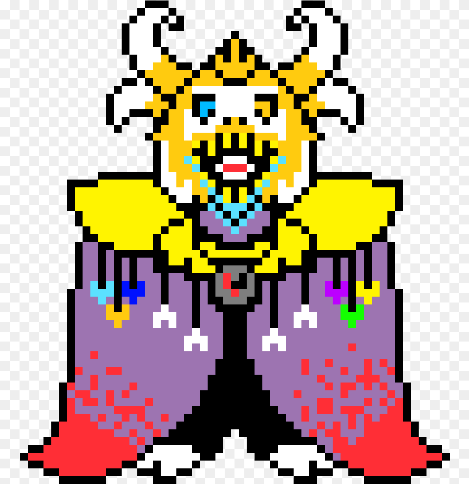 Undertale Asgore, Qr Code Free Png