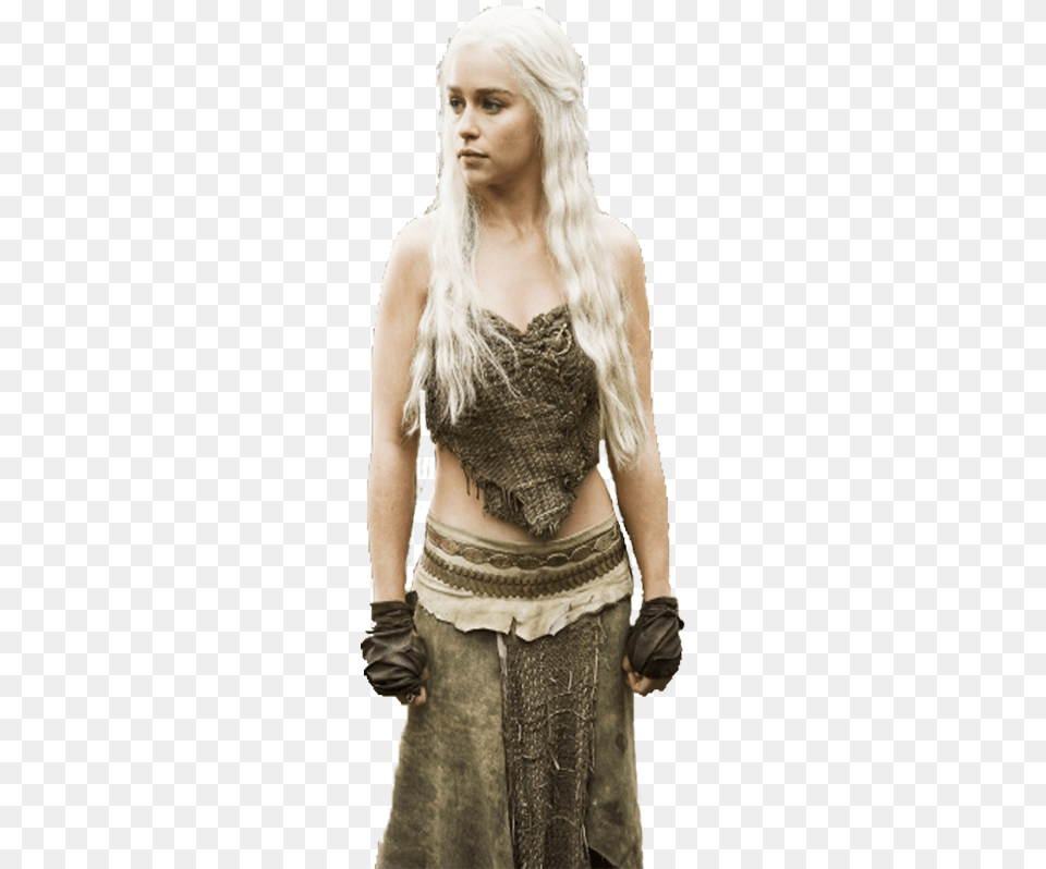 Daenerys, Blonde, Person, Clothing, Costume Free Transparent Png