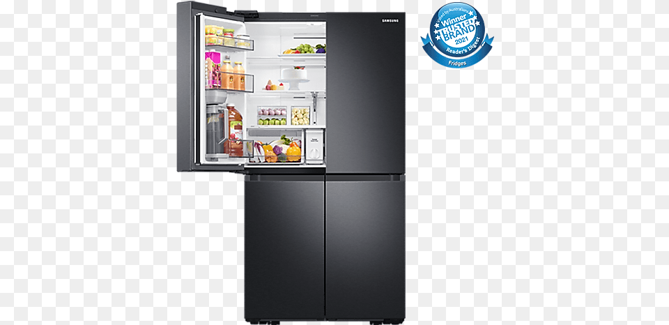 649l French Door Refrigerator Srf7100b, Appliance, Device, Electrical Device Png Image