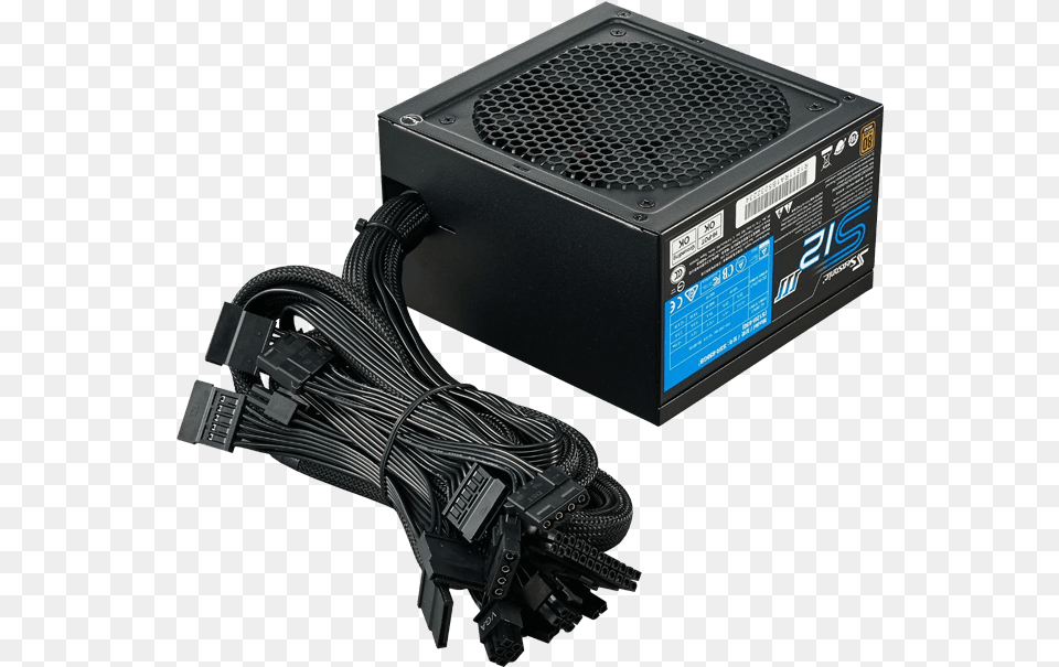 650 80 Plus Bronze 650w No Modular Atx Power Seasonic S12iii 650w Bronze, Adapter, Electronics, Speaker Png