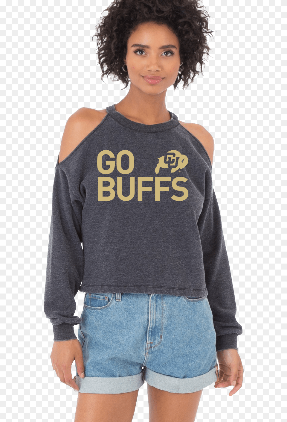 Colorado Buffaloes Logo, Clothing, Sweatshirt, Sweater, Knitwear Free Png