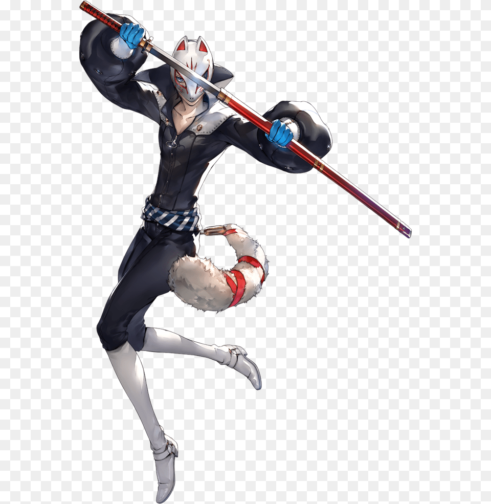 652x985 Kitsune Persona 5 Yusuke Kitagawa Cosplay Costume, Adult, Female, Person, Woman Png