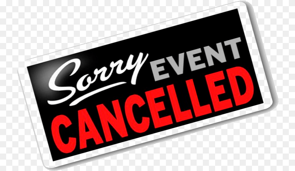 Cancelled, Sticker, Text Free Png Download