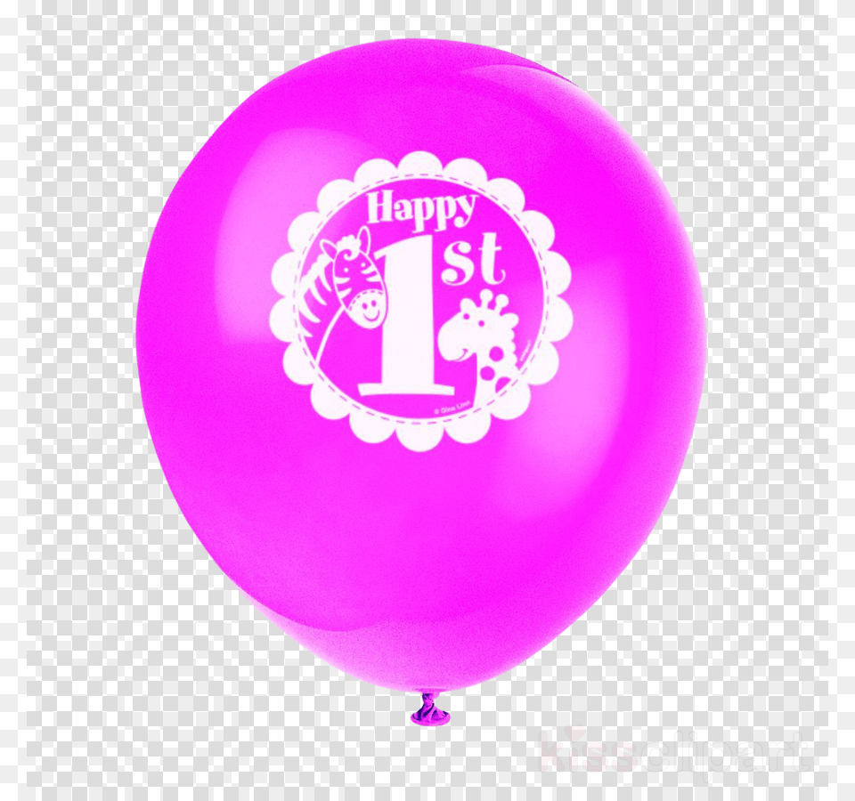 Birthday, Balloon, Plate Png Image