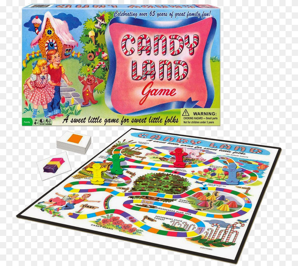 65th Anniversary Edition Candyland The Great Lollipop Adventure Game, Baby, Boy, Child, Male Png Image