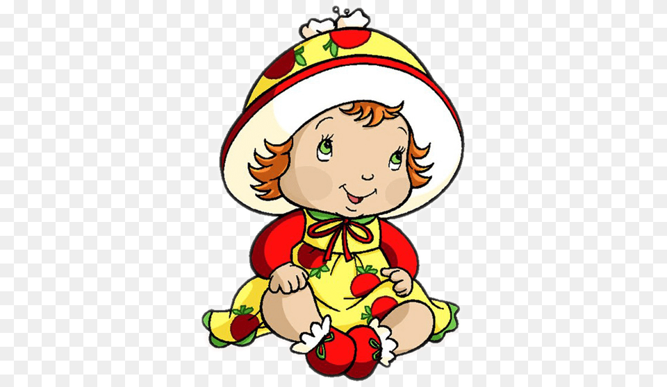 Strawberry Shortcake, Clothing, Hat, Baby, Person Png