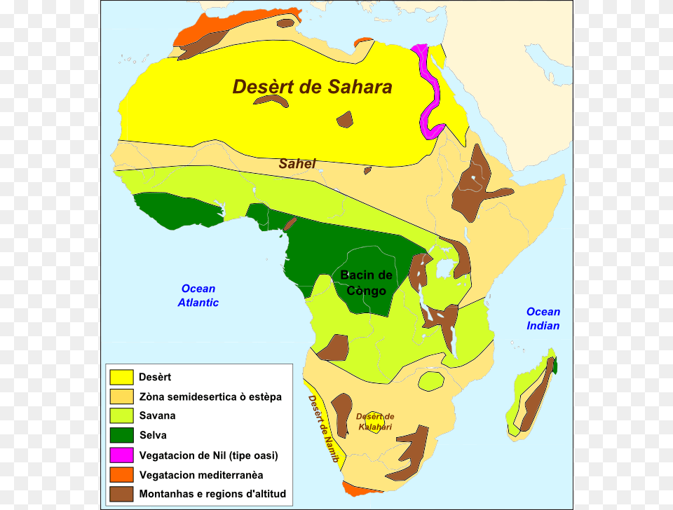 Africa Map, Chart, Plot, Atlas, Diagram Png