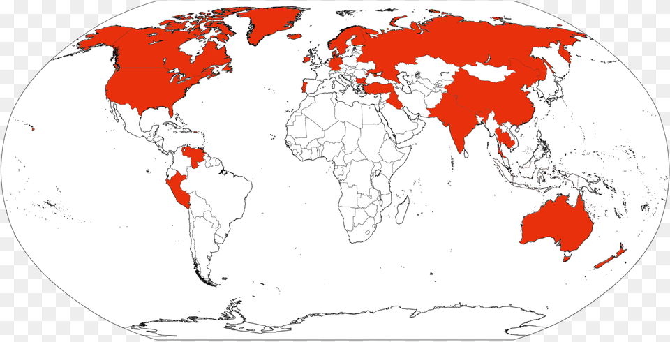 World Outline, Chart, Plot, Map, Atlas Png Image