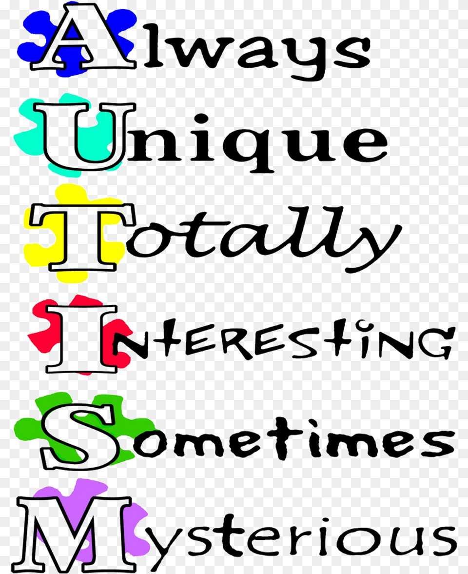 Autism, Text, Blackboard Free Transparent Png