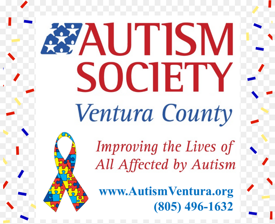 Autism, Advertisement, Accessories, Formal Wear, Tie Free Png Download