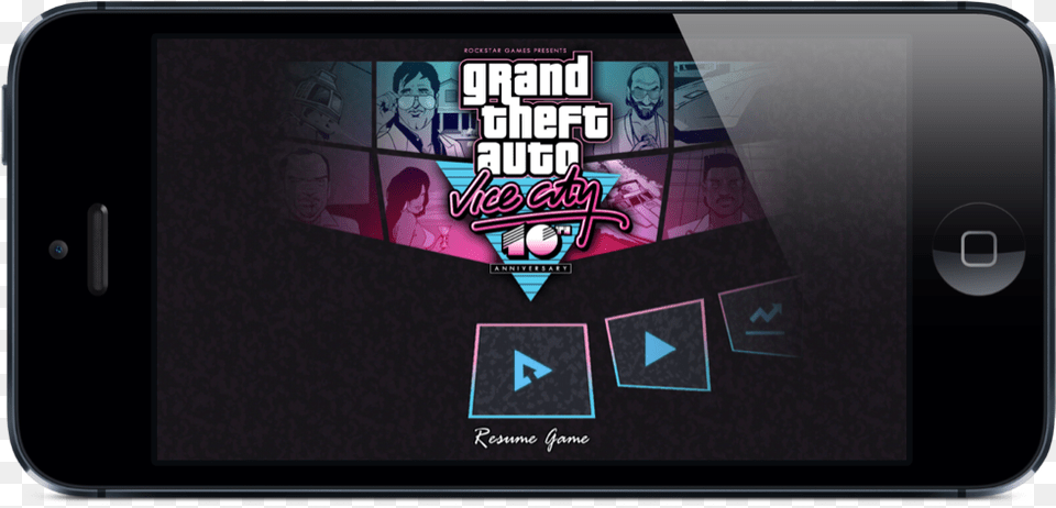 Gta Vice City, Electronics, Mobile Phone, Phone, Person Free Png Download
