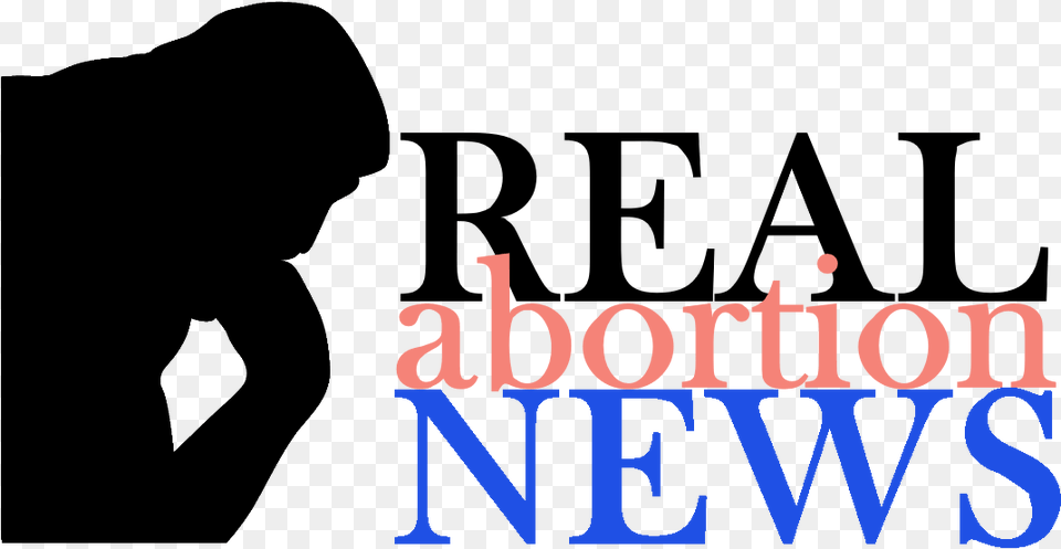 669 In Real Abortion News Thinker Logo, Text, Silhouette, People, Person Free Png
