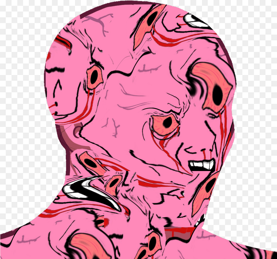 Sad Wojak, Art, Adult, Person, Woman Free Transparent Png