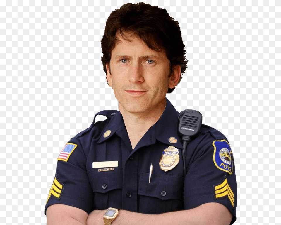 677x768 Cop Howard Todd Howard Police Officer, Adult, Police Officer, Person, Man Png Image