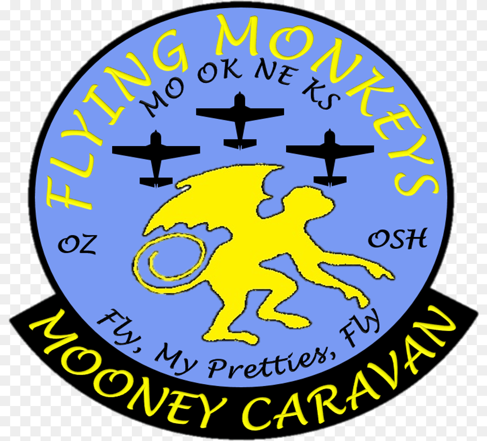 Flying Monkey, Logo, Symbol, Badge Free Png