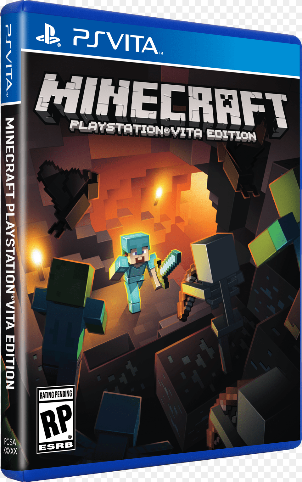 6c5a60aac1 O Minecraft Ps Vita Cover, Text Free Png