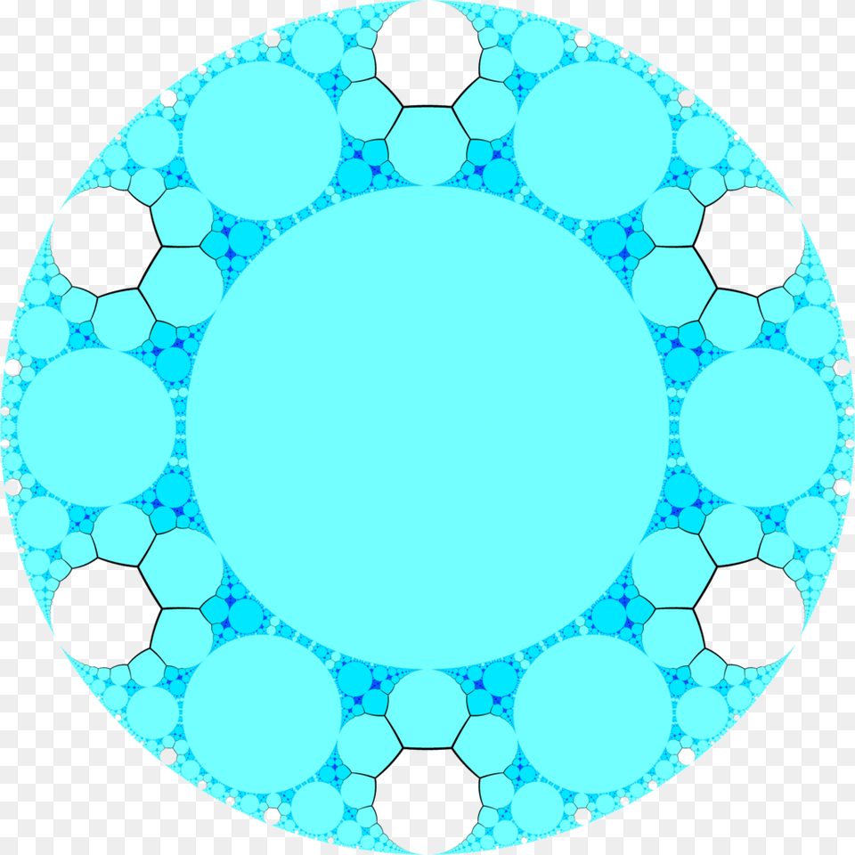 6i3 Uhs Plane At Infinity Circle, Turquoise, Pattern, Oval, Plate Png