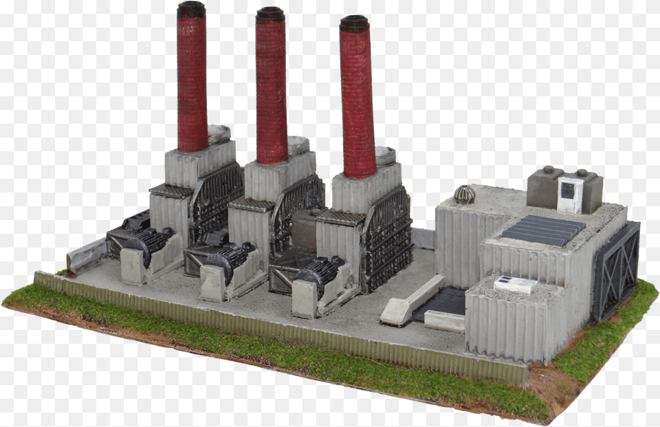 6m Power Plant Scale Model, Architecture, Building, Power Plant Png Image