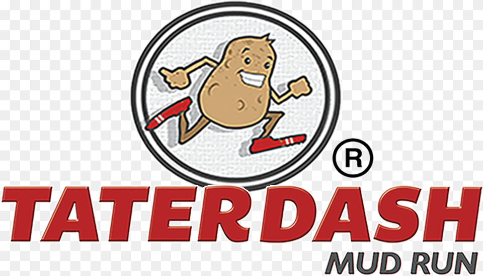 6th Annual Tater Dash Mud Run July 20th Cartoon, Logo, Animal, Canine, Dog Free Transparent Png