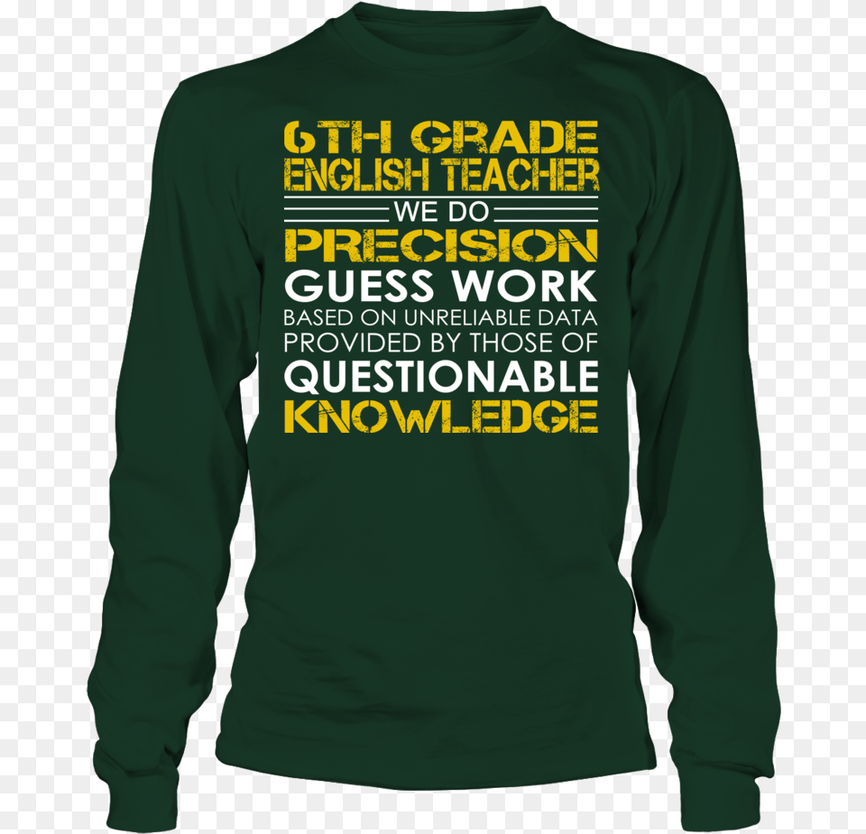 6th Grade English Teacher Lsu Shirts, Clothing, Long Sleeve, Sleeve, T-shirt Free Png