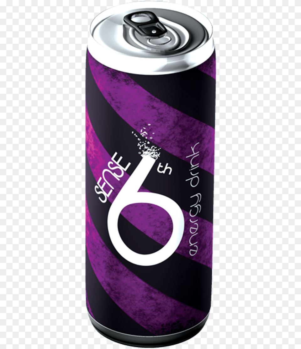 6th Sense Energy Drink 24 Cans Grape Soda, Can, Tin, Beverage Free Png Download